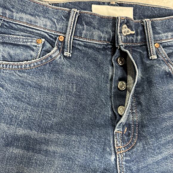 Mother Superior The Trickster Ankle Born To Be Bitten Jeans Size 25 Button Fly - Picture 3 of 13